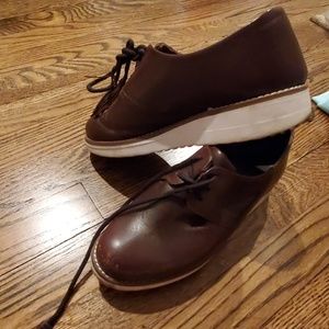 Brown shoes
